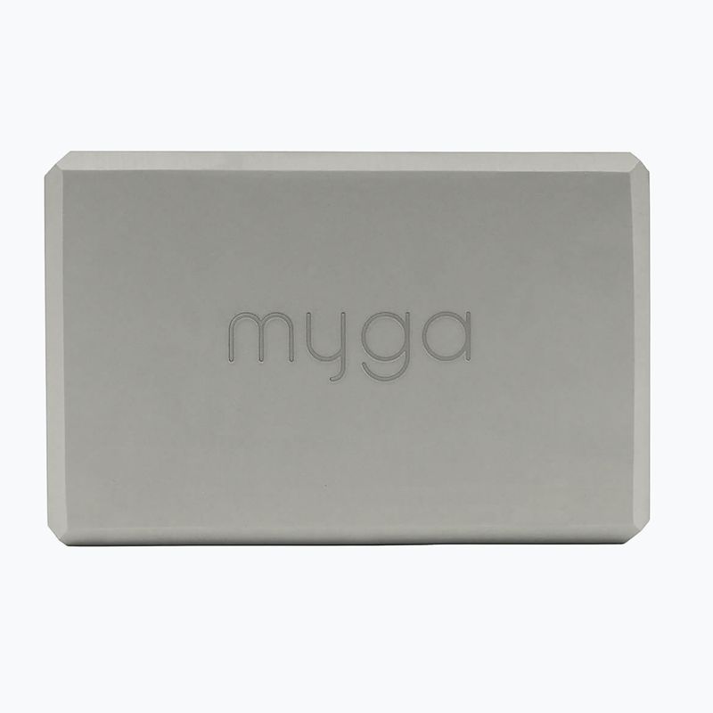 Kostka do jogi Myga Foam Block do jogi grey