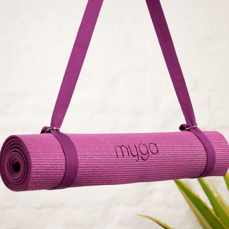 Pasek do jogi Myga 2 w 1 fioletowy 2