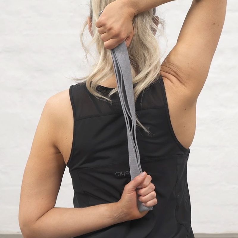 Pasek do jogi Myga 2 w 1 szary 13