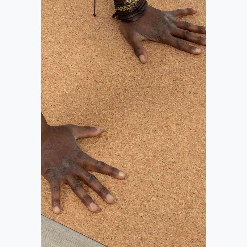 Mata do jogi Myga Cork/Rubber 2 mm brązowy 4