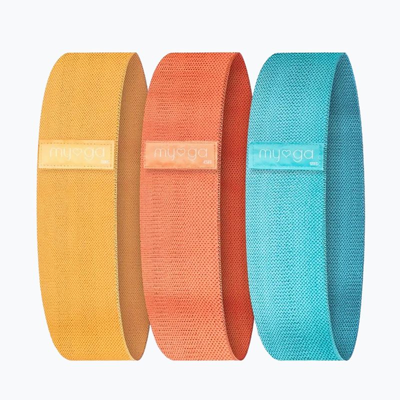 Gumy oporowe Myga Glute Resistance 3 pack multicolor