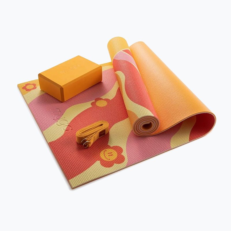 Zestaw do jogi Myga Groovy Yoga Set yellow 3