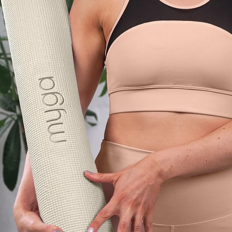 Mata do jogi Myga Entry Level 4 mm ecru 3