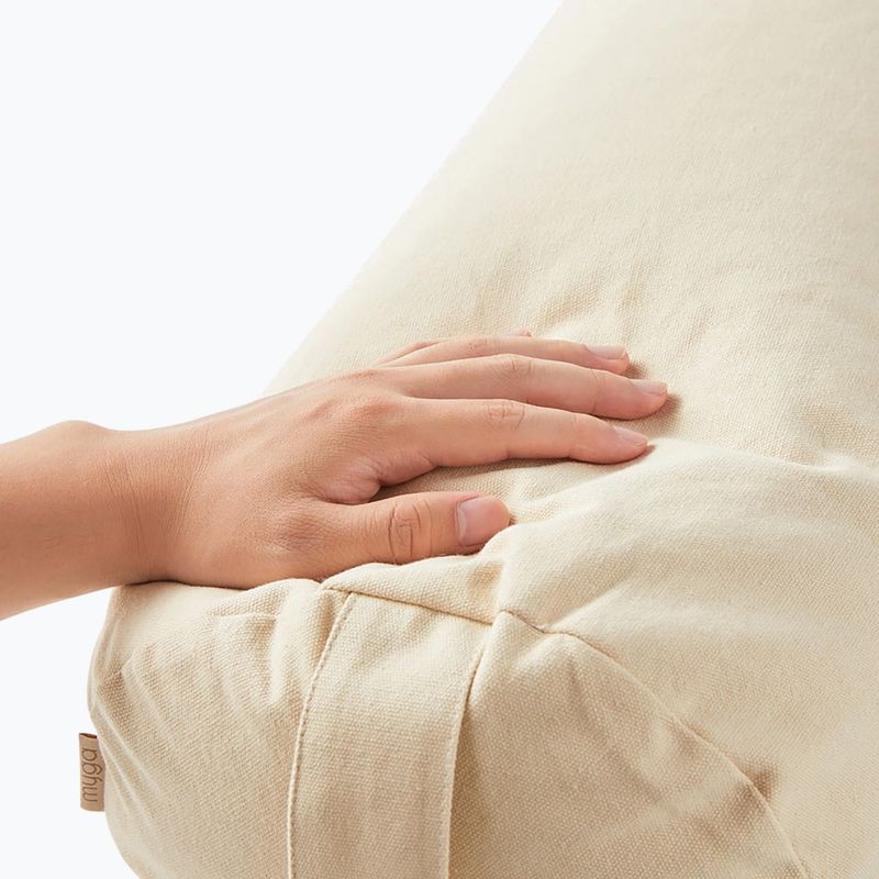 Wałek do jogi Myga beżowy 3