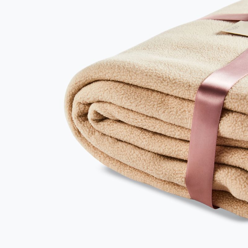 Koc do jogi Myga Fleece sand 9