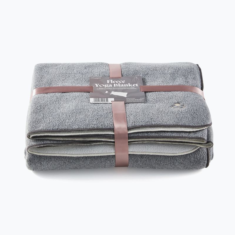 Koc do jogi Myga Fleece stone 2