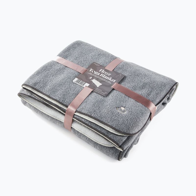 Koc do jogi Myga Fleece stone 3