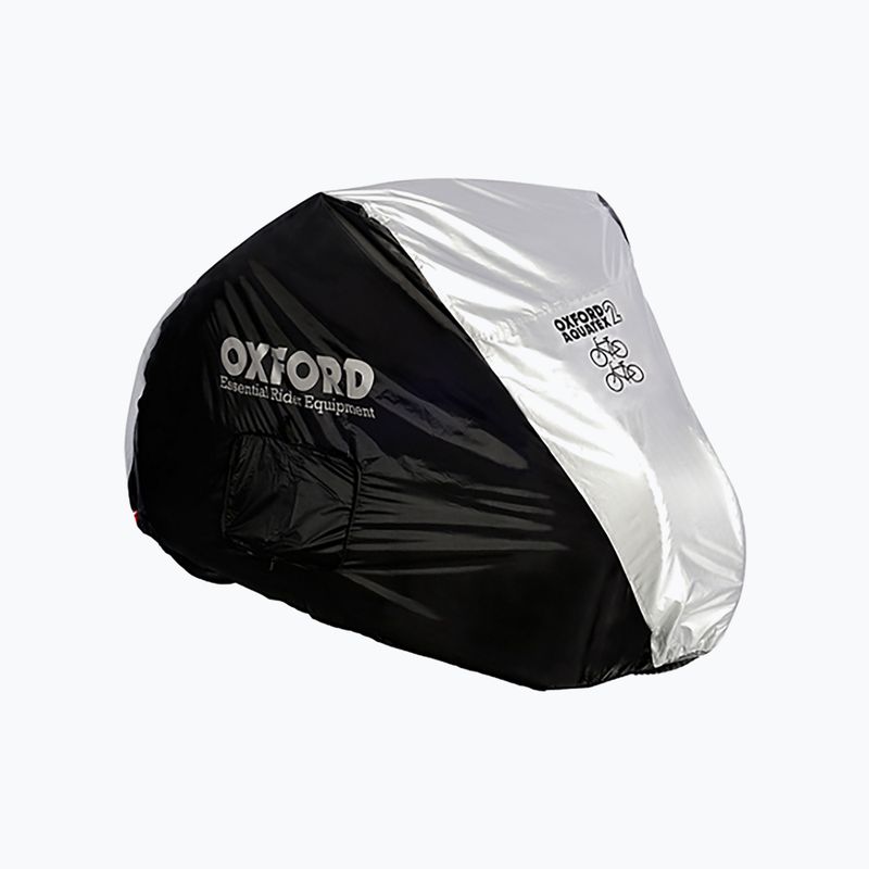Pokrowiec rowerowy OXC Aquatex na 2 rowery black/silver