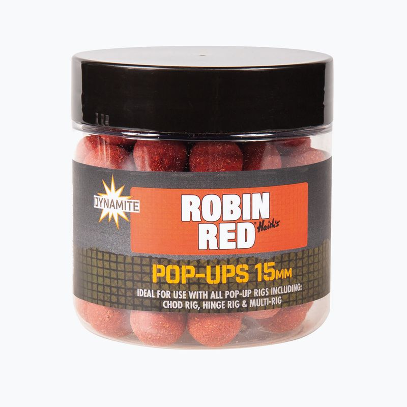 Kulki pływające karpiowe Dynamite Baits Mulberry Plum Pop Up 15mm ciemnoczerwone ADY040049