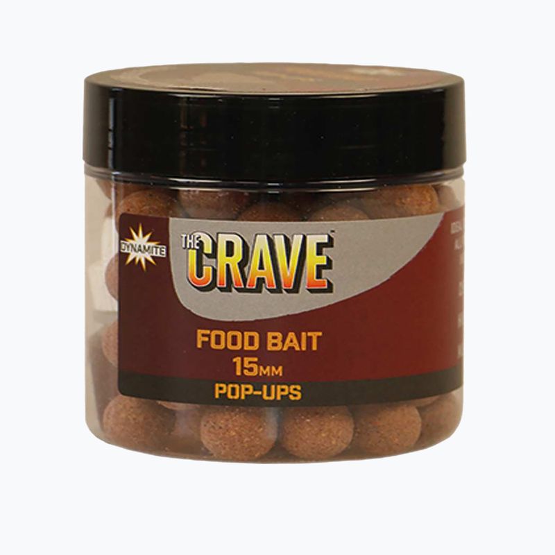 Kulki pływające karpiowe The Crave Pop Up 15mm brązowe ADY040907