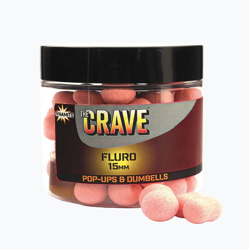 Kulki pływające karpiowe Dynamite Baits The Crave Fluoro Pop Up różowe ADY040916