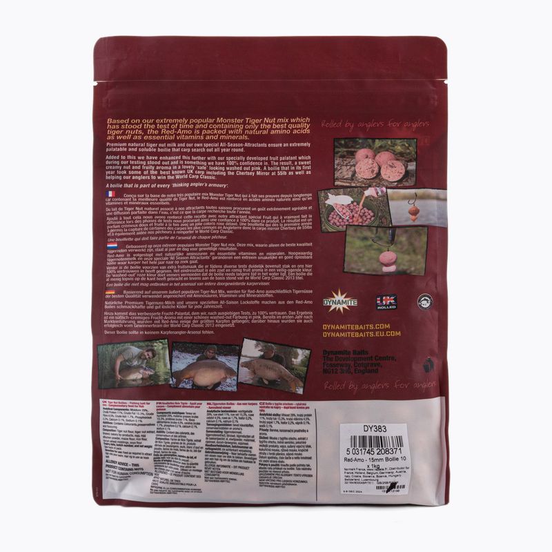 Kulki karpiowe Dynamite Baits Monster Tiger Nut Red Amo różowe ADY040383 2