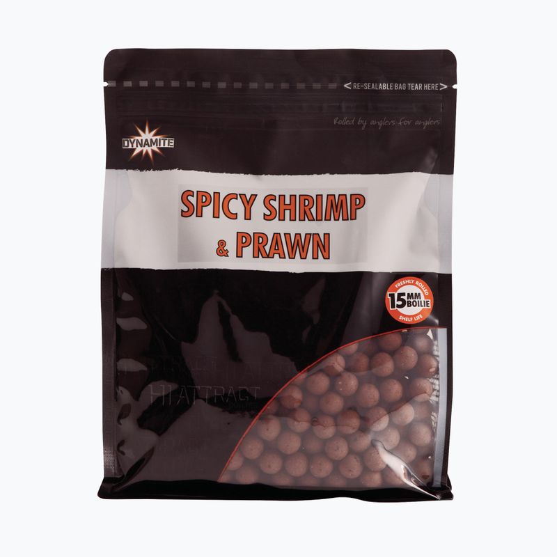 Kulki karpiowe Dynamite Baits Spicy Shrimp Prawn brązowe ADY040966