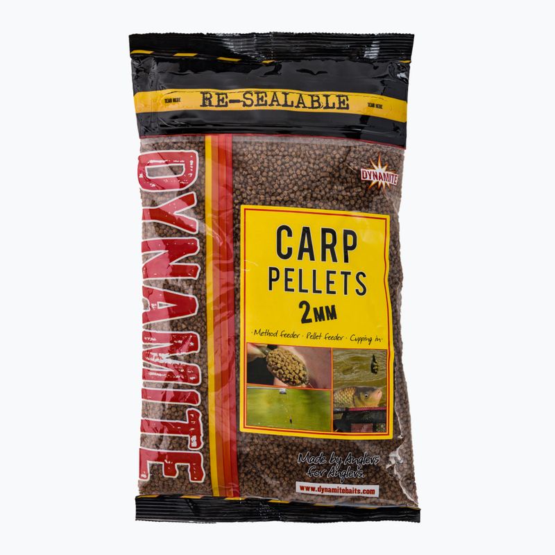 Pellet do metody Dynamite Baits Carp Pellets 2mm brązowy ADY040819