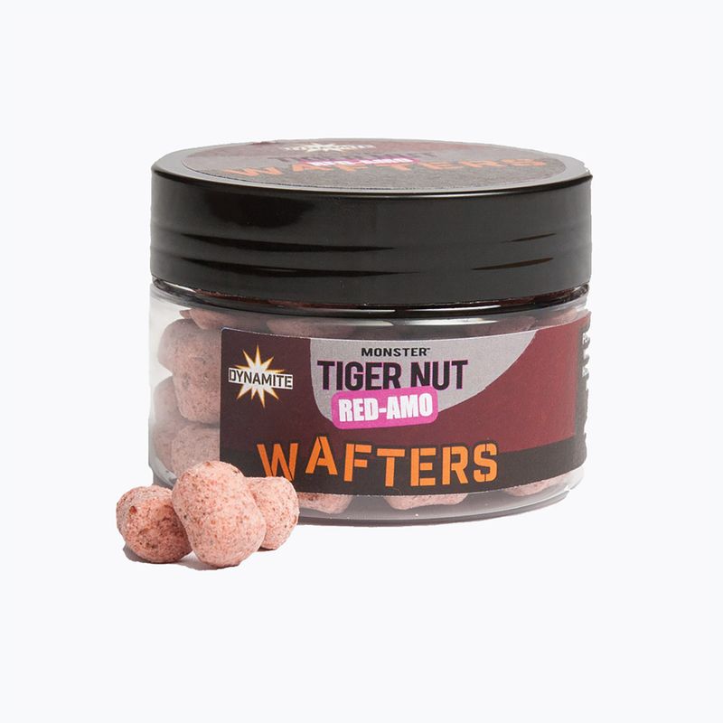 Przynęta dumbells karpiowa Dynamite Baits Monster Tiger Nut Red Amo Wafter różowa ADY042223
