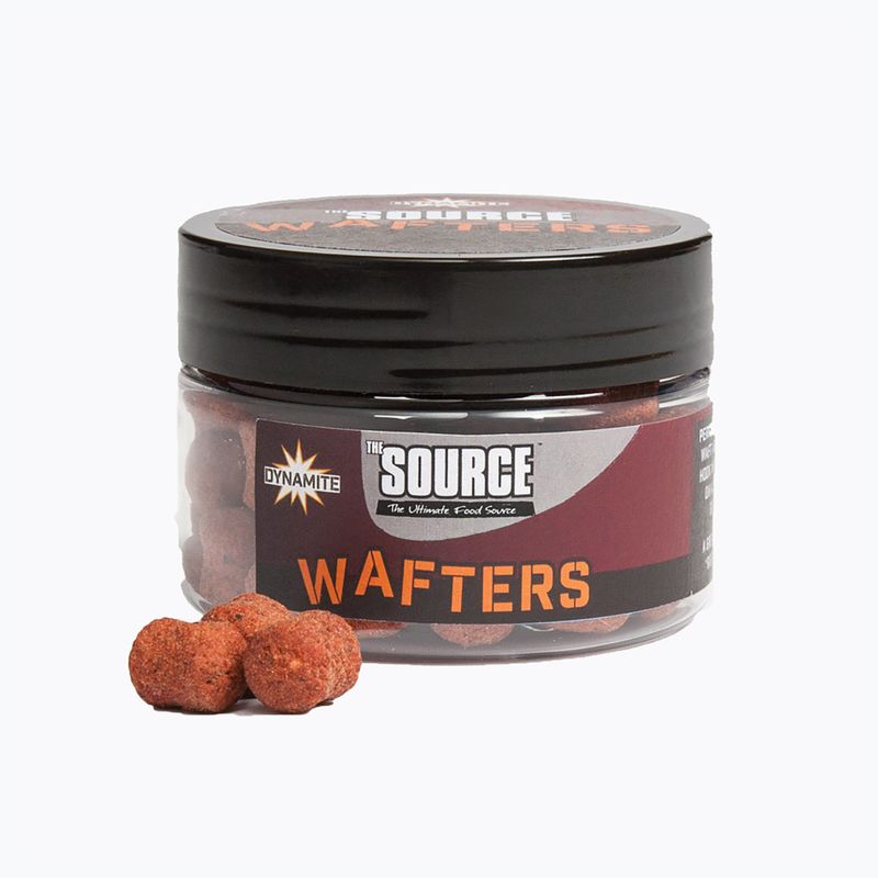 Przynęta dumbells karpiowa Dynamite Baits The Source Wafter brązowa ADY041226