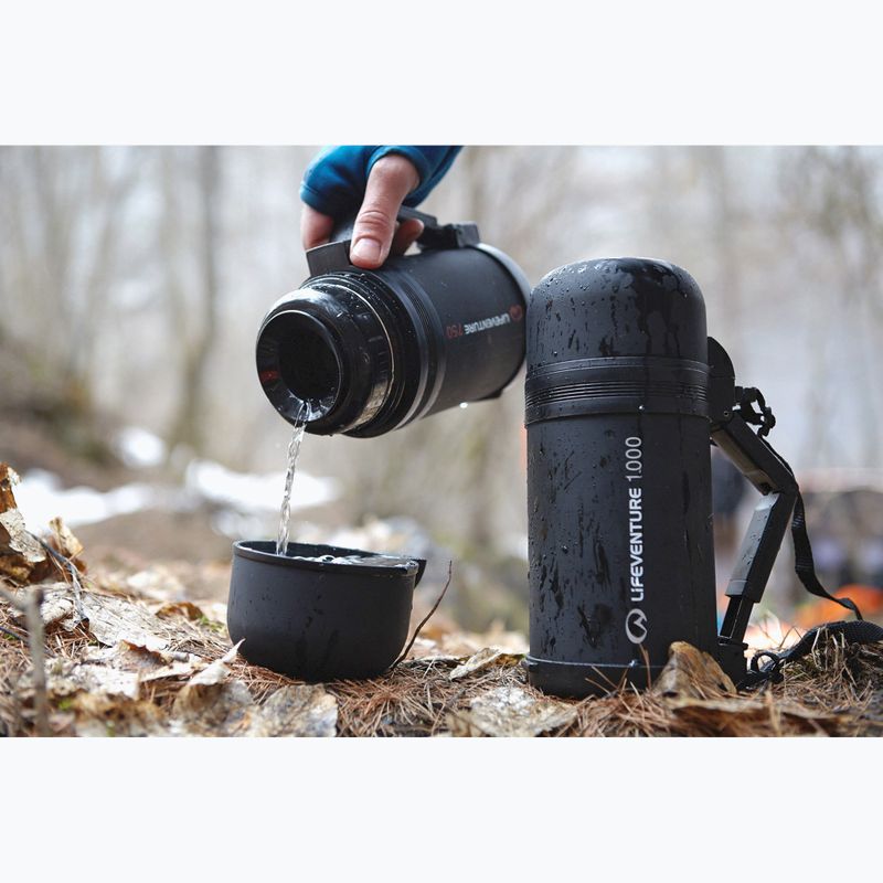 Termos Lifeventure TiV Widemouth Vacuum Flask 800 ml dark grey 5