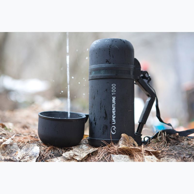 Termos Lifeventure TiV Widemouth Vacuum Flask 1000 ml dark grey 5