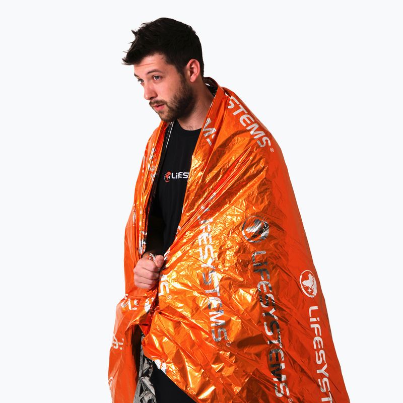 Koc termiczny Lifesystems Thermal Blanket orange 5