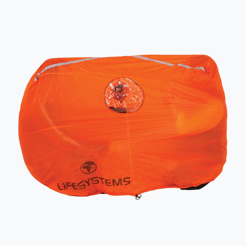 Namiot awaryjny dwuosobowy Lifesystems Survival Shelter 2 orange 2