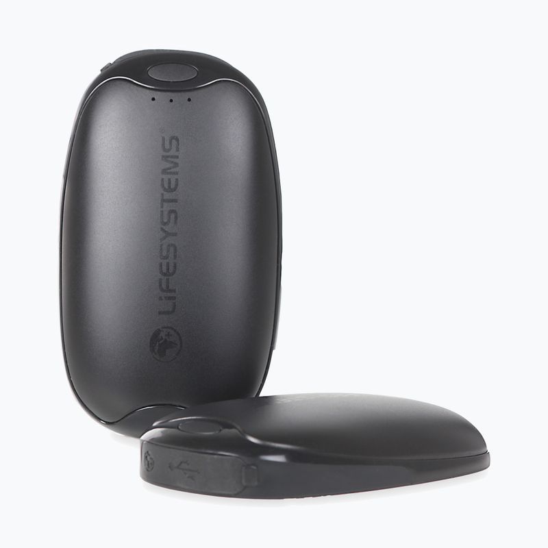 Podgrzewacz do rąk Lifesystems Rechargeable Dual Palm Handwarmer USB & USB C black 5