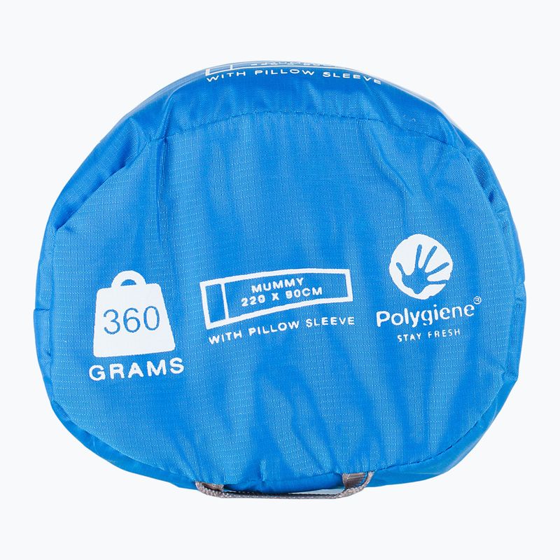 Wkładka do śpiwora Lifeventure Cotton Sleeping Bag Liner Mummy blue 7