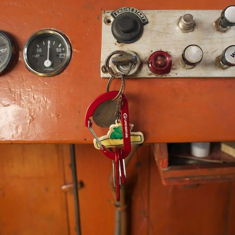 Karabinek Lifeventure Karabiners 3 Pack 2