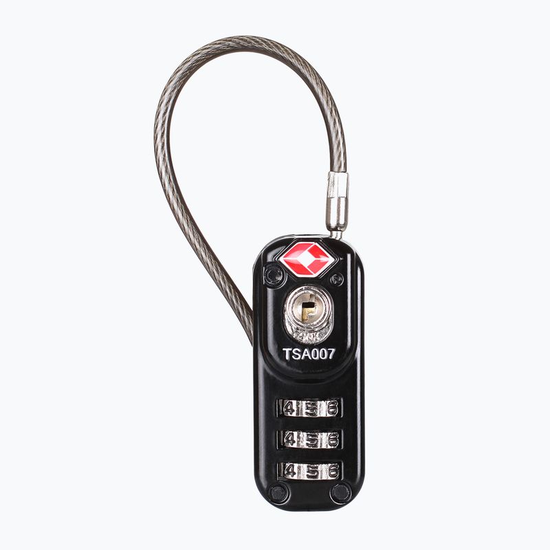 Kłódka Lifeventure TSA Zipper Lock black 2