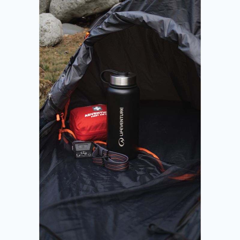 Butelka termiczna Lifeventure Stainless Steel Flask 1000 ml black 7