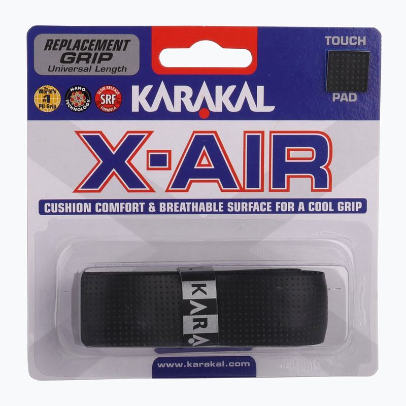 Owijka do rakiet squash Karakal X-AIR Grip black