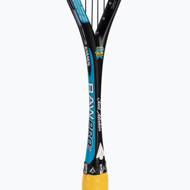 Rakieta do squasha Karakal Raw Pro 2.0 JM black/blue/yellow 4