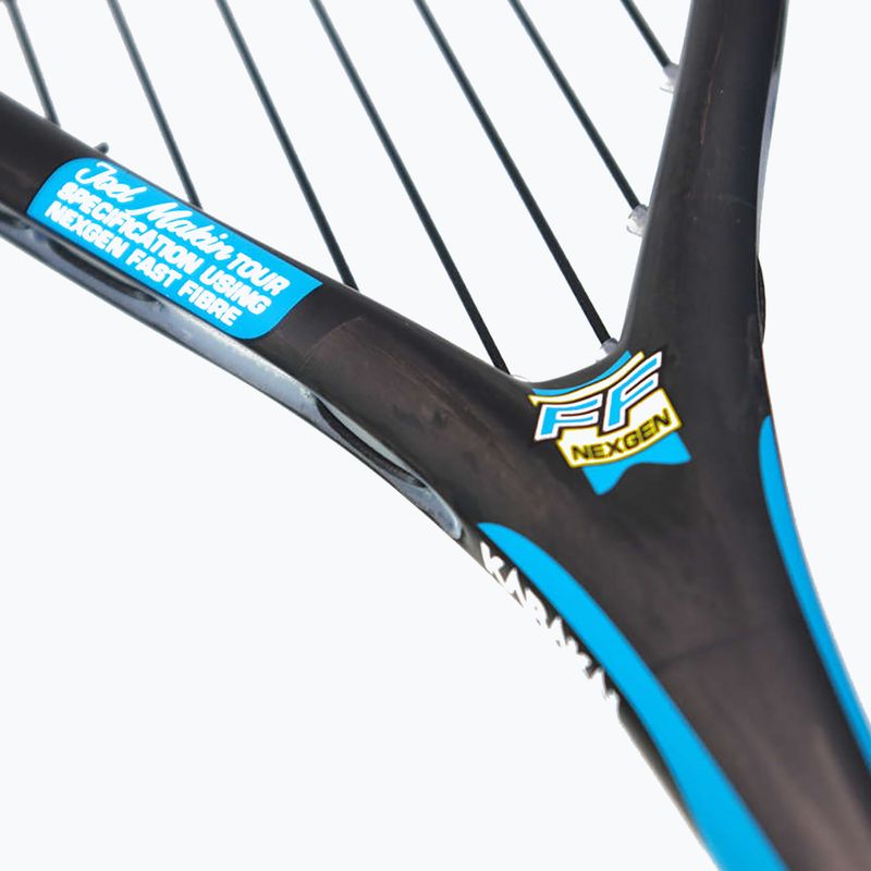 Rakieta do squasha Karakal Raw Pro 2.0 JM black/blue/yellow 10