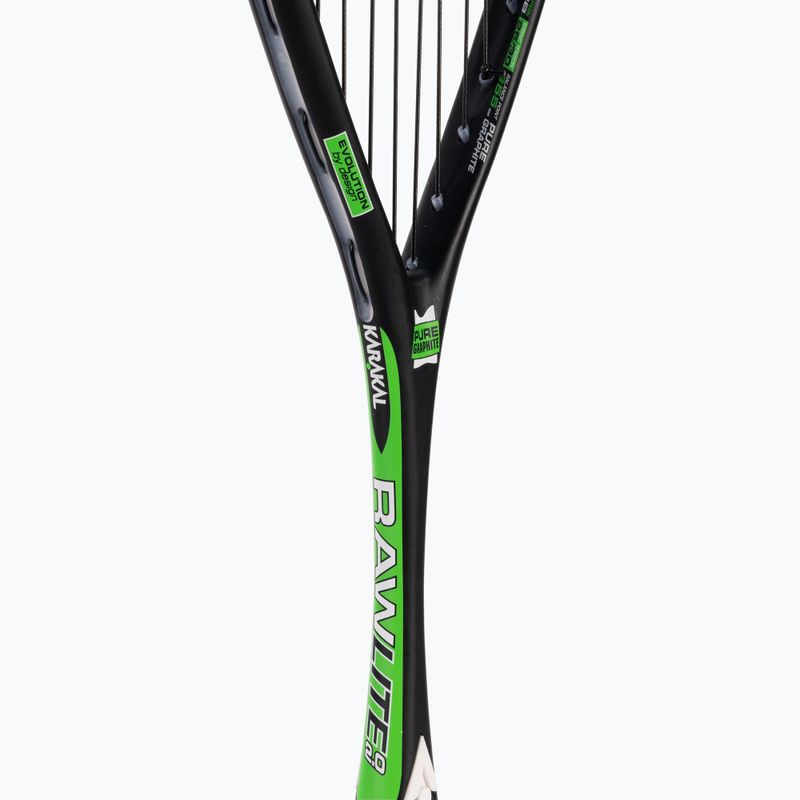 Rakieta do squasha Karakal Raw Pro Lite 2.0 black/green 4