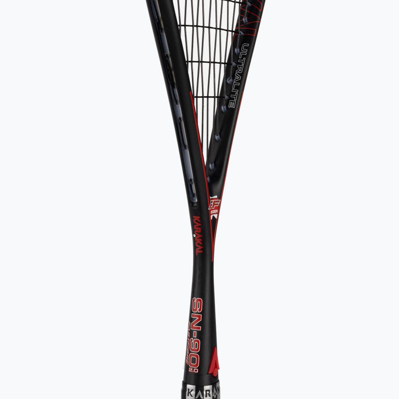 Rakieta do squasha Karakal SN 90 2.0 black/red 4