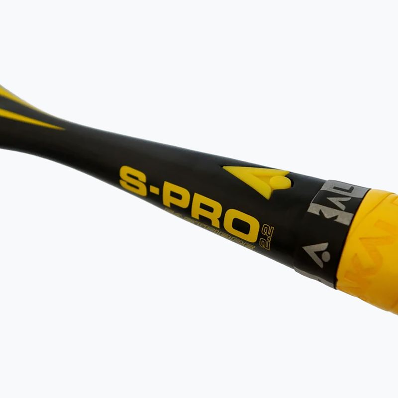 Rakieta do squasha Karakal S-Pro 2.2 black/yellow 9