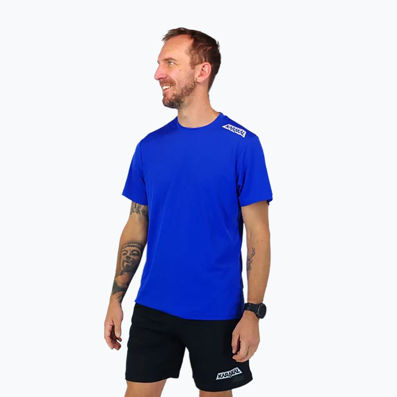 Koszulka do squasha męska Karakal Training Tee blue