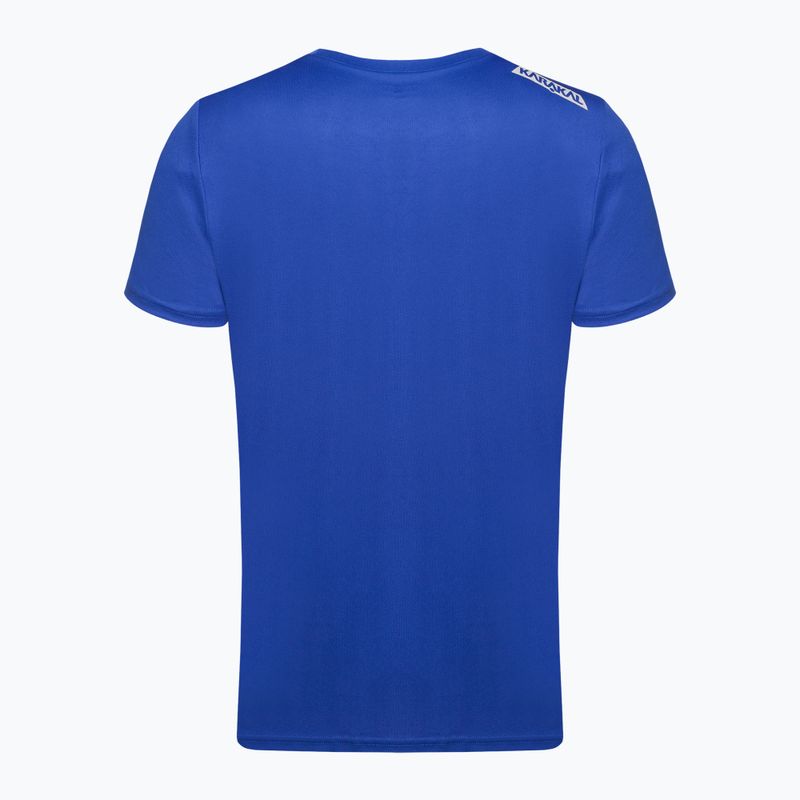Koszulka do squasha męska Karakal Training Tee blue 4