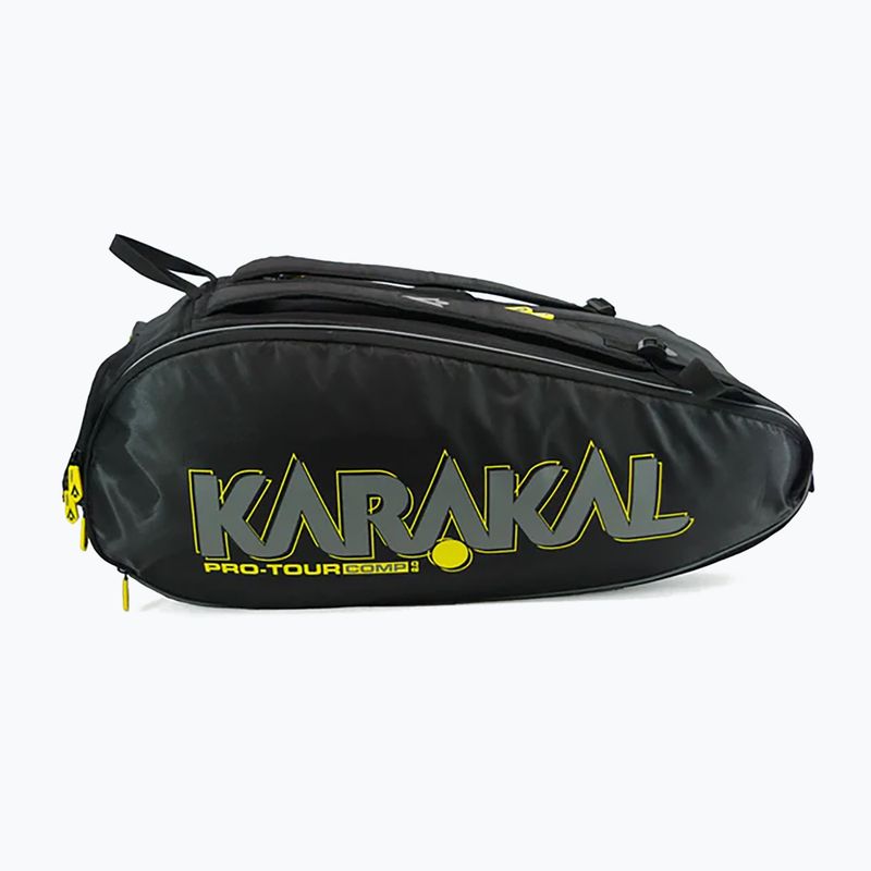 Torba do squasha Karakal Pro Tour Comp 2.0 black/yellow
