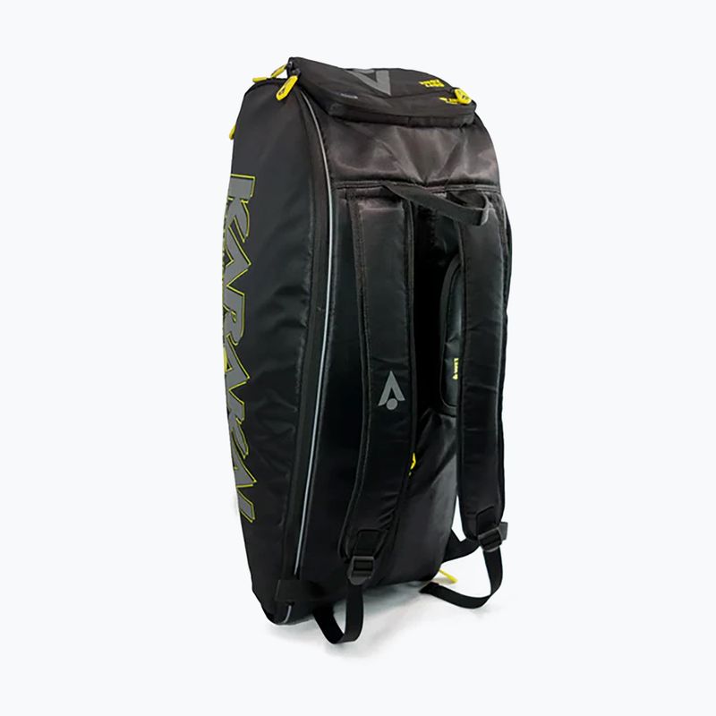 Torba do squasha Karakal Pro Tour Comp 2.0 black/yellow 4