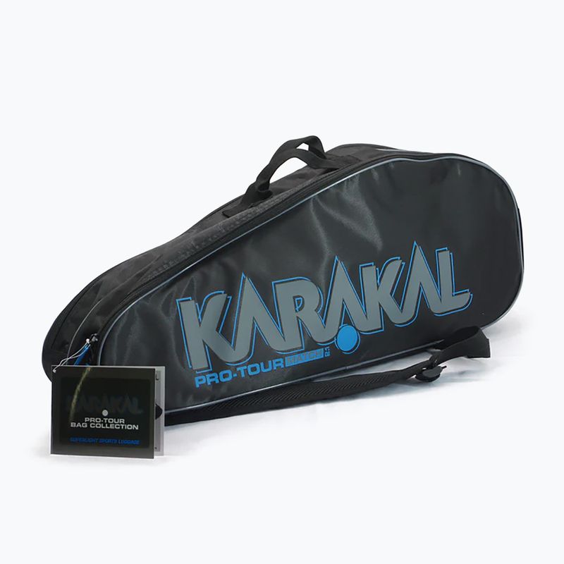 Torba do squasha Karakal Pro Tour Match 2.1 4R black / blue 4