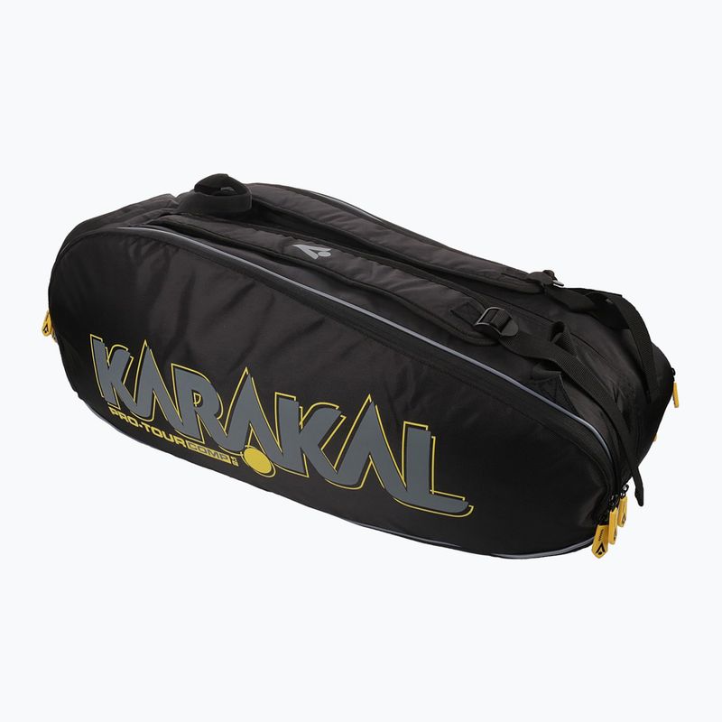 Torba do squasha Karakal Pro Tour Comp 2.1 9R yellow 2