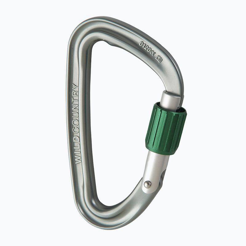 Karabinek Wild Country Eos gunmetal/ green