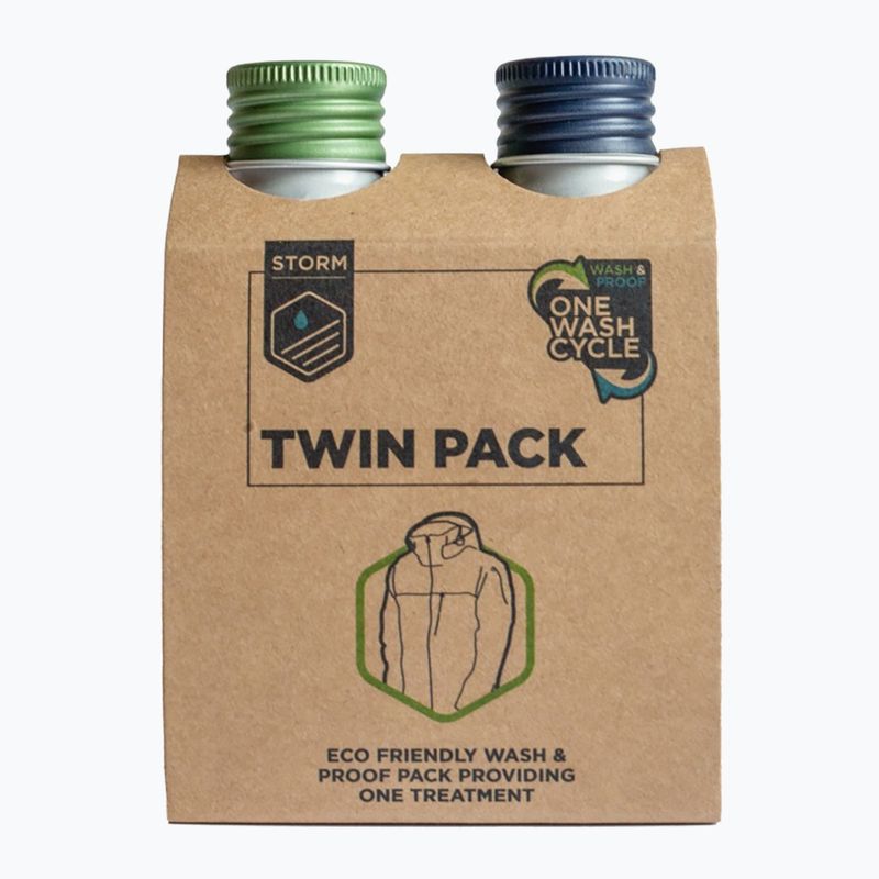Zestaw płynów do prania i impregnacji odzieży STORM Apparel Wash Twin Pack 75 ml