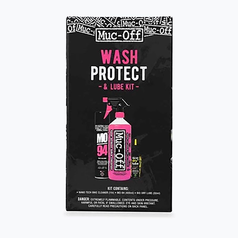 Zestaw do czyszczenia roweru Muc-Off Clean, Protect and Lube Kit (Dry Lube)