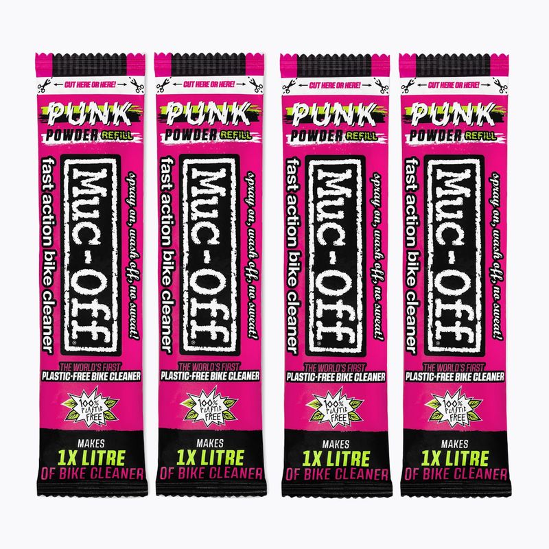 Środek do czyszczenia rowerów Muc-Off Punk Powder Bike Cleaner 4 szt