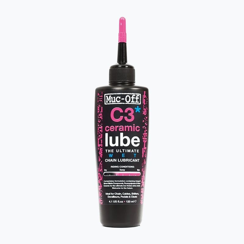 Smar do łańcucha Muc-Off C3 Wet Ceramic Lube 120 ml
