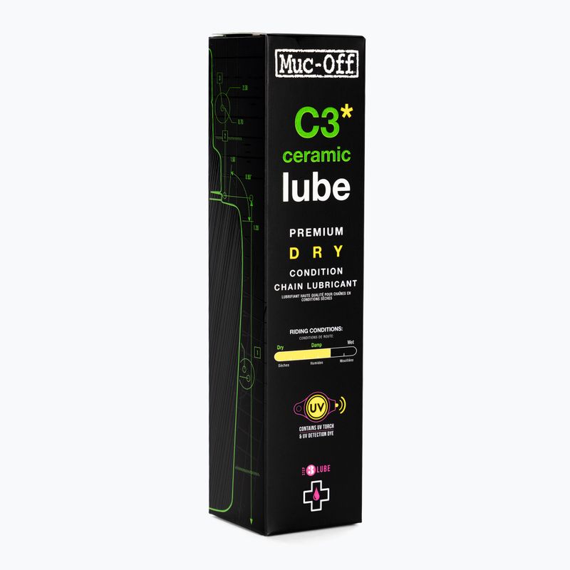 Smar do łańcucha Muc-Off C3 Dry Ceramic Lube 120 ml 2