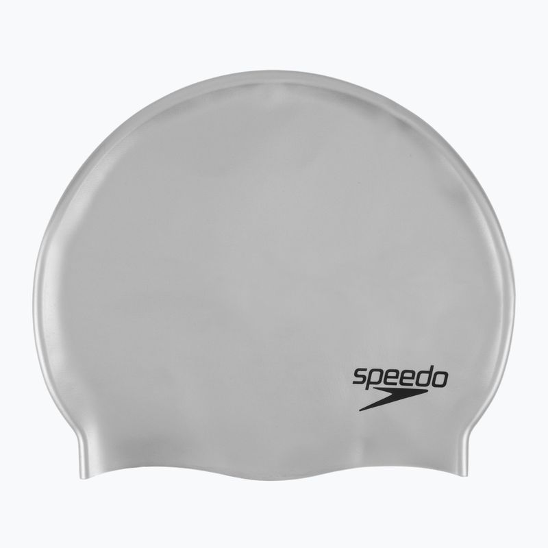 Czepek pływacki Speedo Plain Flat Silicone silver