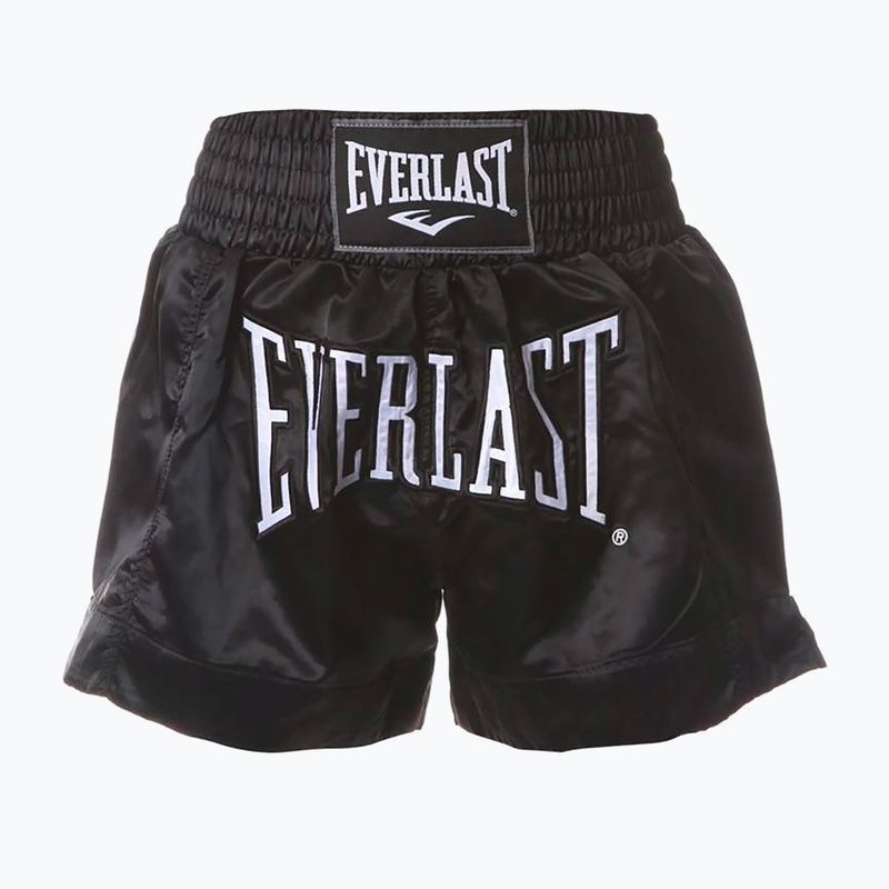Spodenki treningowe męskie Everlast Muay Thai czarne EMT6