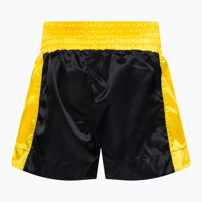 Spodenki treningowe Everlast Muay Thai czarno-złote EM6 2